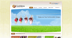 Desktop Screenshot of goddess-hk.com