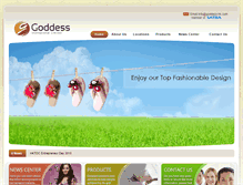 Tablet Screenshot of goddess-hk.com